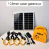 102 Watts Solar Energy Generator